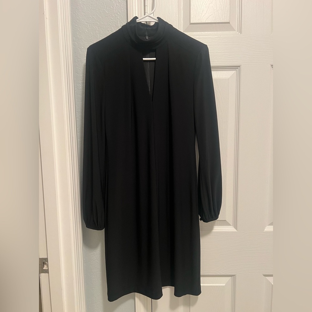 NWOT Elegant Black Long Sleeve Dress